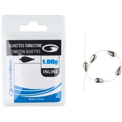 Afbeelding van Garbolino Competition Olivette Tungsten Inline Maat : 0.30g