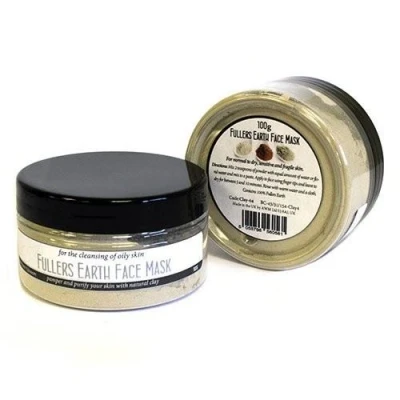 Image de Masque pour Visage à l&#039;Argile Détoxifiant 100g