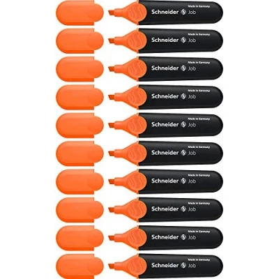 Afbeelding van Markeerstift Schneider Job 150 universeel oranje 1 stuk 10 stuks