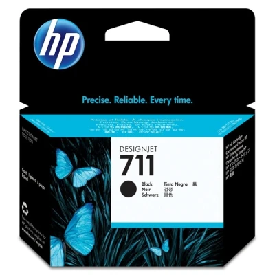 Image de HP 711 cartouche d&#039;encre DesignJet noir, 80 ml