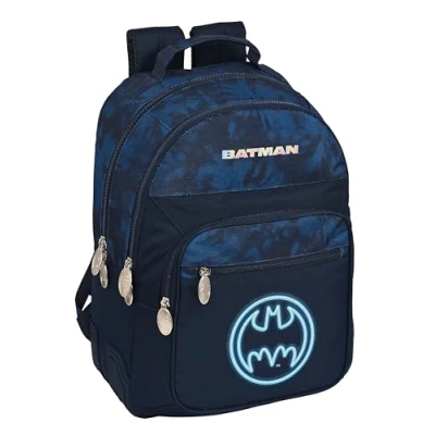 Afbeelding van Schoolrugzak Batman Legendary Marineblauw 32 x 42 15 cm