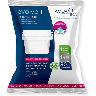 Afbeelding van Waterfilter Aqua Optima Single Life Evolve Set 12 Stuks