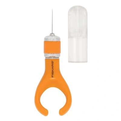 Afbeelding van Fiskars Fingertip Knutselmes Softgrip Oranje 10x3,5cm