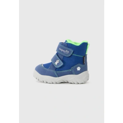 Afbeelding van Superfit Husky1 Warm gevoerde sneeuwlaarzen voor jongens, blauw lichtgroen 8030