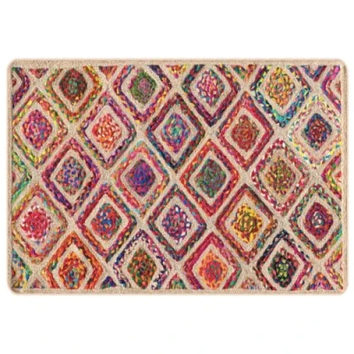 Afbeelding van Vloerkleed wasbaar anti slip 120x180 cm meerkleurig