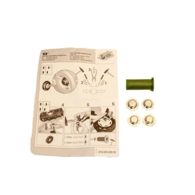 Afbeelding van Rolly Toys Reserveonderdelenset, tas met 4 doppen van 12 mm, accessoires voor X1002001200000, groen
