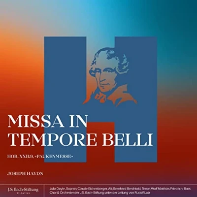 Afbeelding van Choir &amp; Orchestra Of The J.S. Bach Foundation, Rudolf Lutz Missa In Tempore Belli, Hob. XXII: 9 (CD)
