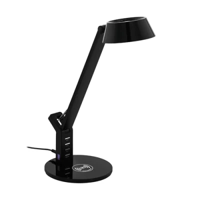 Afbeelding van EGLO Banderalo Tafellamp LED Qi lader 40,5 cm Zwart Dimbaar