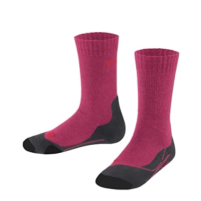 Afbeelding van Falke TK2 Trekking Functional Mediumstrong Cushioned Sportsokken voor kinderen, Maat: 31/34, Rose