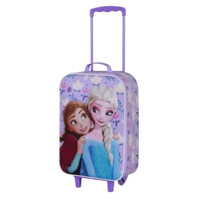 Afbeelding van Disney Frozen 2 meisjes trolley 3D 52 cm