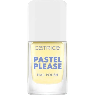Afbeelding van Catrice Pastel Please Nagellak nr. 030, geel, duurzaam, sterk gepigmenteerd, glinsterend, intense kleur, zonder aceton, veganistisch, microplasticdeeltjes, parfum, 10,5 ml