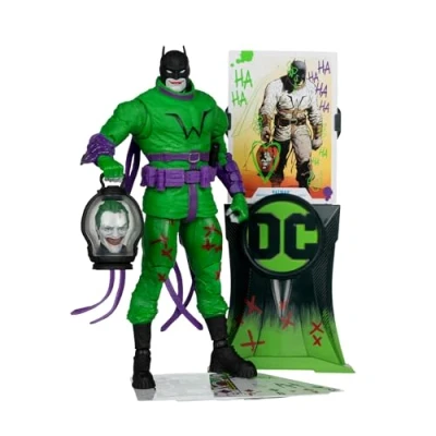 Afbeelding van DC Multiverse Action Figure Batman (Batman: Last Knight on Earth) Jokerized (Gold Label) 18 cm