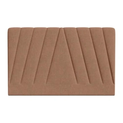 Afbeelding van Pascal Morabito Hoofdeinde 150 cm Stof Terracotta LIDAMA van L 152 x H 110 D 10