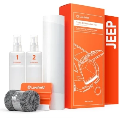 Afbeelding van Luxshield Beschermfolie voor de kofferbak, complete set Kompas 2 (II) MP I 2016 2022 Achterbumper Zelfklevende transparante folie