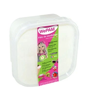 Image de Porcelaine froide à  modeler wepam 500 g blanc