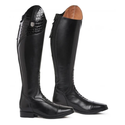 Image de Mountain Horse Bottes d&#039;Équitation Sovereign Lux Noir R/R 37