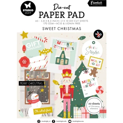 Afbeelding van Paper Pad Sweet Christmas Essentials nr.203
