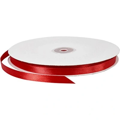 Afbeelding van Satijnlint Rood, 100m