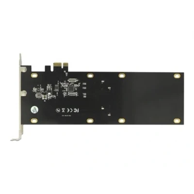 Image de Delock PCI Express x1 Card for 2 x SATA HDD / SSD Contrôleur de stockage Canal 6Gb/s PCIe 2.0