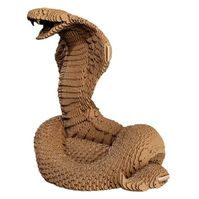 Afbeelding van Cartonic Cobra 3D puzzel Kinderen Volwassen Ecologisch