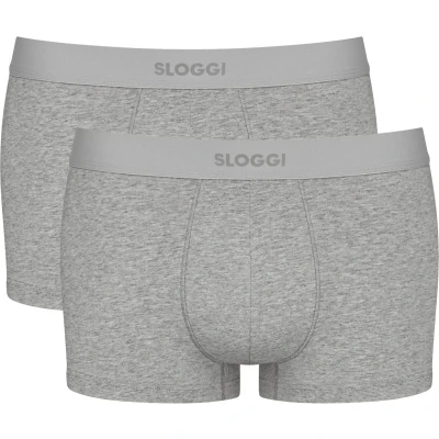 Afbeelding van Sloggi MEN EVER EASE 2 PACK Boxerbriefs, Heren, Maat: Small, Dark grey melange