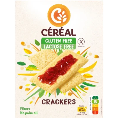 Afbeelding van Cereal Crackers Glutenvrij Lactosevrij 250GR