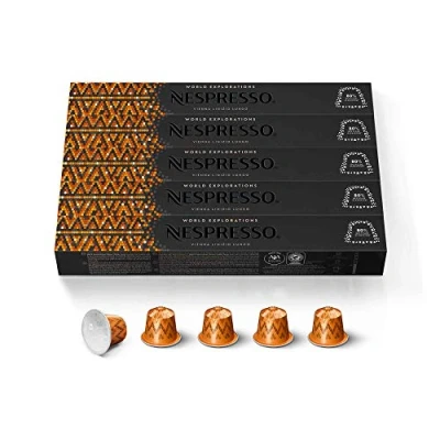 Afbeelding van NESPRESSO Vienna Lungo Original koffiecapsules met gemiddelde roostering, compatibel originele koffiemachines, 50 stuks