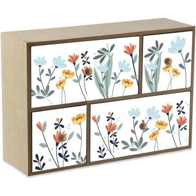 Afbeelding van Doos Juwelenkistje Versa Selene 11 x 32 cm Hout MDF