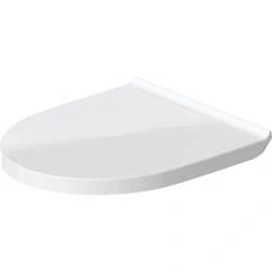 Afbeelding van Duravit DuraStyle Basic WC zitting 37.3x43x4.3cm Kunststof wit Glanzend