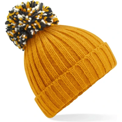 Afbeelding van Beechfield Muts Hygge B390 Mustard