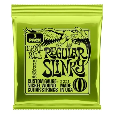 Afbeelding van Ernie Ball Regular Slinky 10 046 3 pack