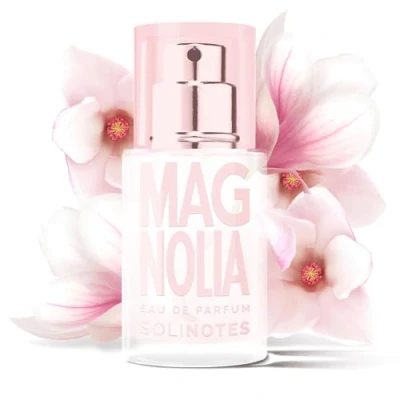 Afbeelding van Solinotes Magnolia damesparfum eau de parfum bloemige en rustgevende geur perfect cadeau voor haar 15 ml