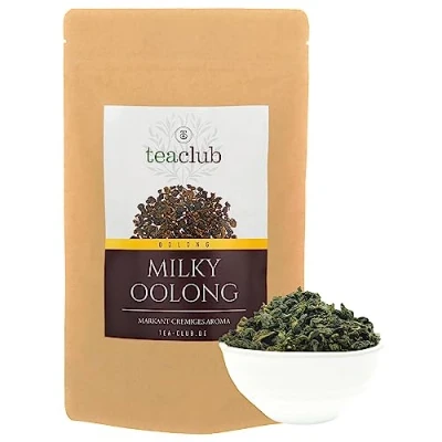 Afbeelding van Milky Oolong 500 g, hoogwaardige thee met groene karakter, losse halfgefermenteerde thee, TeaClub bladeren