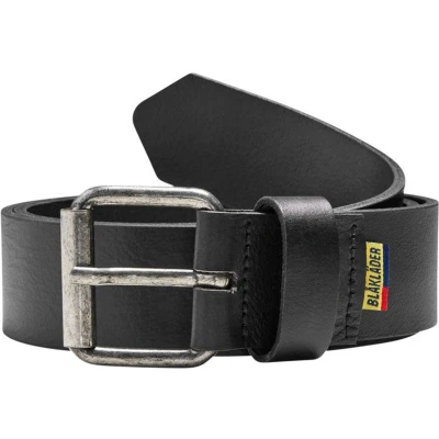 Afbeelding van Blaklader Riem leder 4052 0000 Zwart 85