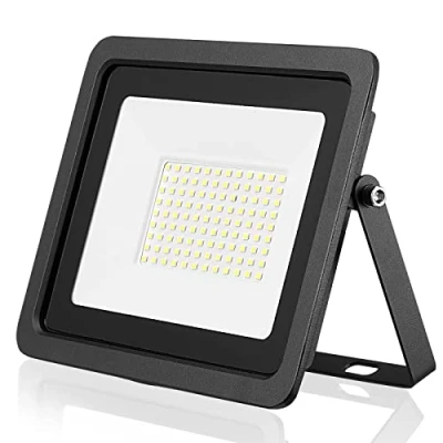 Afbeelding van Led schijnwerper, 10 W, 20 30 50 100 wandlamp, reflector, IP68, tuinverlichting, waterdicht (koel wit, W)