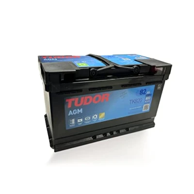 Afbeelding van Tudor TK820 Autoaccu, 80 Ah, 800 A, AGM, voor voertuigen met start stopsysteem
