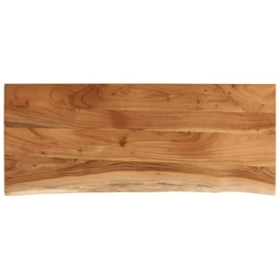 Afbeelding van vidaXL Wastafelblad rechthoekig 140x60x2,5 massief acaciahout