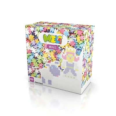 Afbeelding van Meli 67316 Minis 800 Pastel Creatief speelgoed kleurrijk