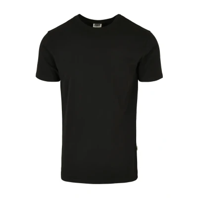 Afbeelding van Urban Classics Fitted Strech TEE Tshirt basic, Heren, Maat: Large, Black