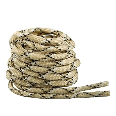 Afbeelding van IRONLACE Paracord 550, veters, hardlopers, wandelaars, laarzen, vrijetijdsschoenen, 1 paar, meerdere kleuren en lengtes, woestijncamouflage, 137 cm, Woestijn camouflage