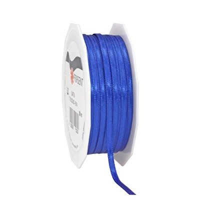 Afbeelding van C.E. Pattberg cadeaulint satijn koningsblauw 50 meter voor geschenkverpakking 0,3 cm breed decoratielint geschenken elke gelegenheid