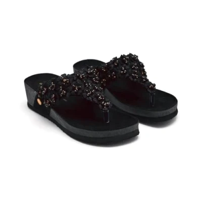 Afbeelding van Gioseppo Teensandalen, Dames, Maat: 37, Black Kunststof