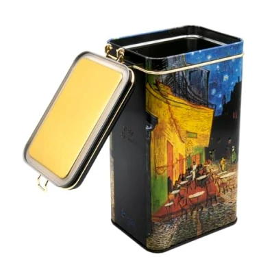 Afbeelding van Voorraadbus voorraadblik Cafe de nuit van Vincent Gogh