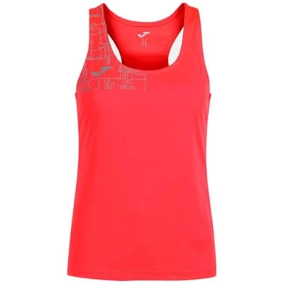 Afbeelding van Joma Running Night Elite VIII Gebreide damesjas, fluor koraalrood