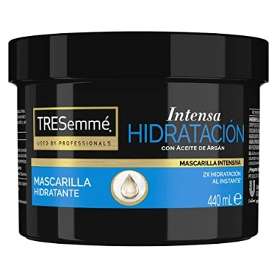 Afbeelding van TRESemmé Intensief hydraterend masker voor droog of beschadigd haar met arganolie en vitamine E, voedt versterkt 440 ml