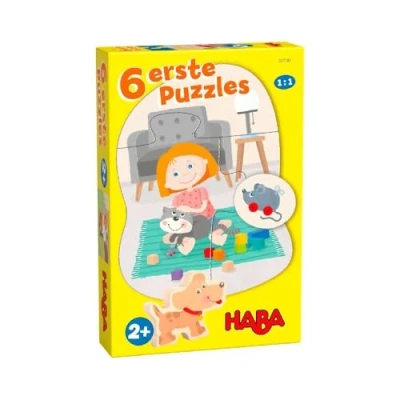 Afbeelding van Haba 6 eerste puzzels Huisdieren
