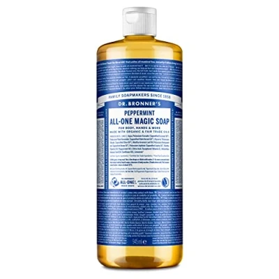 Afbeelding van Dr. Bronner&#039;s Vloeibare Zeep Peppermint 945 ml