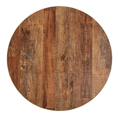 Afbeelding van Bolero rond tafelblad Urban Dark 60cm