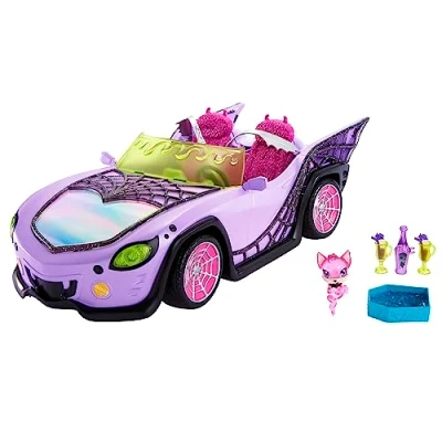 Image de Coffret poupée avec accessoires Mattel Monster High Le Cabriolet des Goules