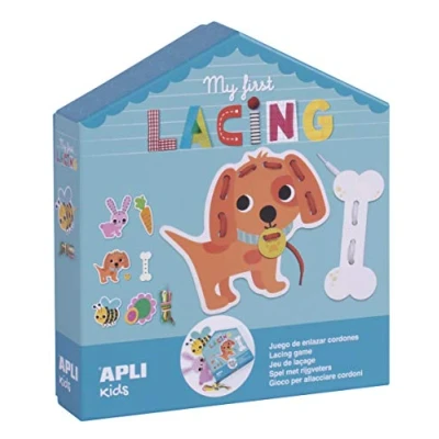 Afbeelding van Apli Kids Veters strikken leren met dieren